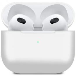 Чохол для навушників MakeFuture Apple AirPods 3 Silicone White (MCL-AA3WH)
