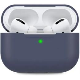 Чохол для навушників MakeFuture Apple AirPods Pro Silicone Blue (MCL-AAPBL)