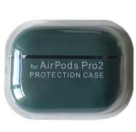 Чохол для навушників Infinity SILICONE CASE/MICROFIBER for AirPods PRO 2 Pine Green