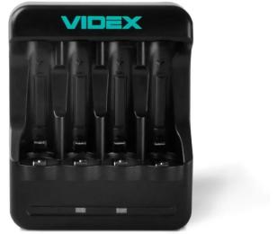 Зарядний пристрій для акумуляторів AA, AAA Videx VCH-N401 (27243)