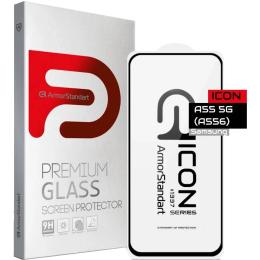 Захисне скло ArmorStandart Icon для Samsung A55 5G (A556) Black (ARM74346)