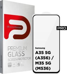 Захисне скло ArmorStandart Pro для Samsung A35 A356/M35 M356 Black (ARM74347)