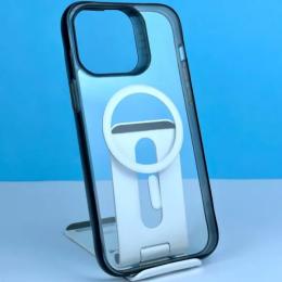 Чохол-накладка Gear4 Crystal MagSafe Palace D30 для iPhone 14 Plus Transparent Black