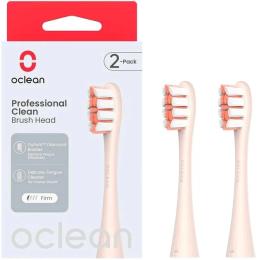 Насадка для електричної зубної щітки Oclean Brush Head Professional clean 2-pack Golden (6970810553970)