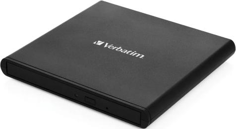 Оптичний привід Verbatim External Slimline CD/DVD Writer Black (98938)