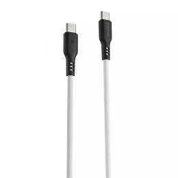 Дата-кабель Proove Rebirth USB-C (тато)  -  USB-C (тато), 1m White