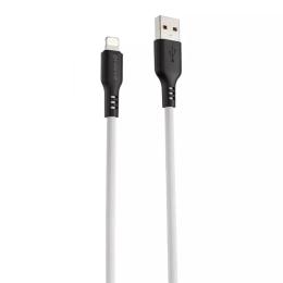 Дата-кабель Proove Rebirth USB-A (тато)  -  Lightning (тато), 1m White