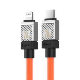 Дата-кабель Baseus CAKW000107 USB-C (тато)  -  Lightning (тато), 2m Orange