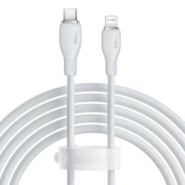 Дата-кабель Baseus P10355701221-00 USB-C (тато)  -  Lightning (тато), 1.2m White