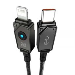 Дата-кабель Baseus P10355803111-00 USB-C (тато)  -  Lightning (тато), 1m Black