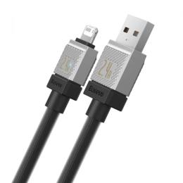 Дата-кабель Baseus CAKW000401 USB-A (тато)  -  Lightning (тато), 1m Black