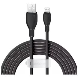 Дата-кабель Baseus P10355700111-01 USB-A (тато)  -  Lightning (тато), 2m Black