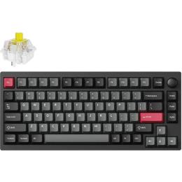Клавіатура Lemokey P1P-M3-UA RGB Carbon Black Switch Keychron Super Brown (EN/UKR)
