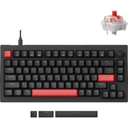 Клавіатура Lemokey X4-A1-UA Black Keychron Switch Red (EN/UKR)