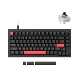 Клавіатура Lemokey X4-A3-UA Black Keychron Switch Brown (EN/UKR)