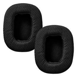 Амбушури для навушників Hator FABRIC + MEMORY FOAM ДО HATOR HYPERGANG Black 2шт. (ACC-106)