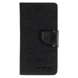 Чохол-книжка Goospery Universal Book Cover Canvas Diary 5.5 Black