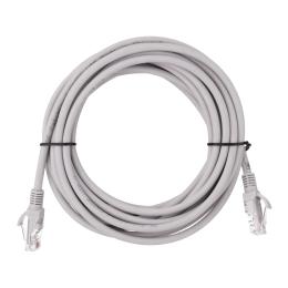 Патч-корд 2E САТ 5e, UTP, 3м, 26AWG, RJ45, 7/0.16, Cu, LSZH Gray