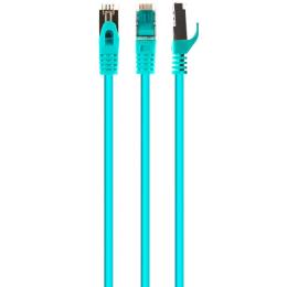 Патч-корд Cablexpert (PP6A-LSZHCU-G-15M) Green S/FTP Cat.6A 15m