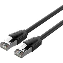 Патч-корд Vention CAT 8 SFTP Ethernet, 1 m Black (IKKBF)