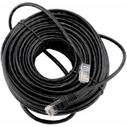 Патч-корд Ritar PCR-CU6/15BK Black UTP, RJ45, Cat.6, 15m Cu (мідь)