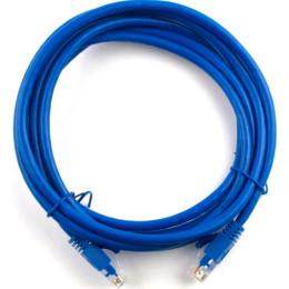 Патч-корд Ritar PCR-CU6/25Be Blue UTP, RJ45, Cat.6, 25m Cu (мідь)