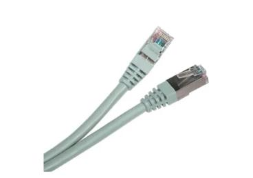Патч-корд KINGDA FTP, 3 м, кат. 5e Gray