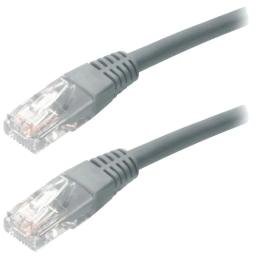 Патч-корд KINGDA RJ45, UTP 5e, 15.0m, 24AWG, CU Gray KD-PAUT31500GY