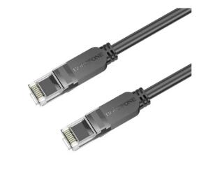 Патч-корд Borofone BUS01 Black Category 6 Gigabit network cable(L-10M)