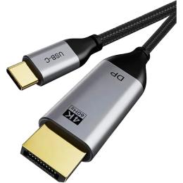 Відео-кабель Cabletime (CC20H) DisplayPort (тато)  -  USB Type-C (тато), 1m