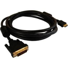 Відео-кабель VALUE (B00339) HDMI (тато)  -  DVI (тато) 5m Black
