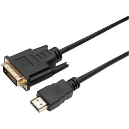 Відео-кабель Dynamode DM-CL-HDMI-DVI-1.8M HDMI(тато) - DVI(тато) 1.8m (24+1)