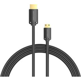 Відео-кабель Vention (AGHBI) HDMI (тато) - Mini-HDMI (тато) 3m Black