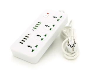 Мережевий фільтр Voltronic ТВ-Т91 White 4 розетки + 8 USB + 2 PD, 2 м