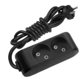 Мережевий фільтр Panasonic X-tendia WLTB02232BL-UA Black 2 гнізда, 3 м