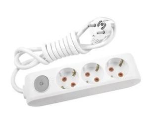 Мережевий фільтр Panasonic X-tendi WLTA04352GR-UA Gray 3 розетки, 5м