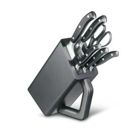 Набір кухонних ножів Victorinox Forged Сhefs Grand Maitre Cutlery Block 7.7243.6 з 7 предметів