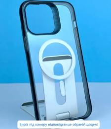 Чохол-накладка Gear4 Crystal Palace D30 MagSafe для Samsung S23 Transparent Black