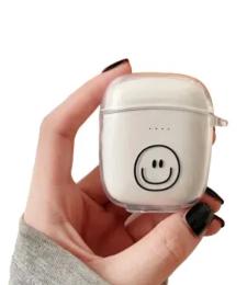 Чохол для навушників Infinity Clear Case Baseus W04 Transparent Smile