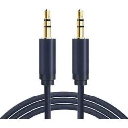 Аудіо-кабель Cabletime (CF15L) Audio 3.5 мм (тато)  -  3.5 мм (тато), 2m Black