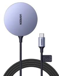 Бездротовий зарядний пристрій Ugreen CD245 Magnetic Wireless Charger 15W Max (UGR-30233)
