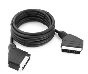 Відео-кабель Merlion Q125 SCART (тато)  -  SCART (тато) 1.2m