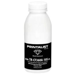 Принтерний тонер Printalist HP Enterprise M552/M553, Canon 040, 120г Black (TR-CF360A-105-PL)