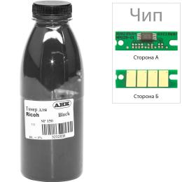 Принтерний тонер АНК Ricoh Aficio SP 150 40 г Black + чип (3202639)