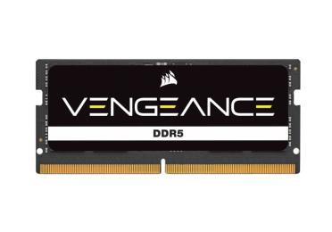 Оперативна память Corsair 32GB SO-DIMM DDR5 4800 MHz Vengeance Black (CMSX32GX5M1A4800C40)