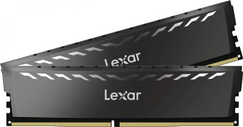 Оперативна память Lexar 16GB (2x8GB) DDR4 3600 Mhz Thor Black (LD4U08G36C18LG-RGD)