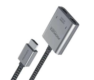 Сплітер Promate MediaSplit-H2 HDMI to 2xHDMI 1 m
