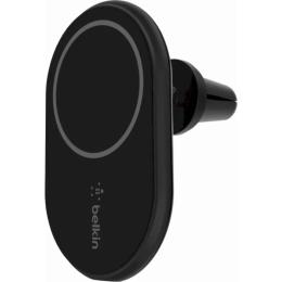 Тримач в авто Belkin (WIC004BTBK-NC) Black Auto Holder Air Ven Mount MagSafe 10W