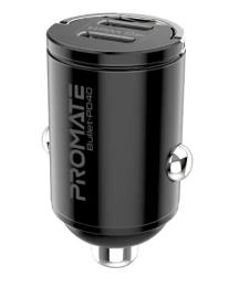 Автомобільний адаптер для телефона Promate Bullet-PD40 Black (bullet-pd40.black)