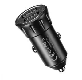 Автомобільний адаптер для телефона Remax Vanguard Series Black (RCC-236)